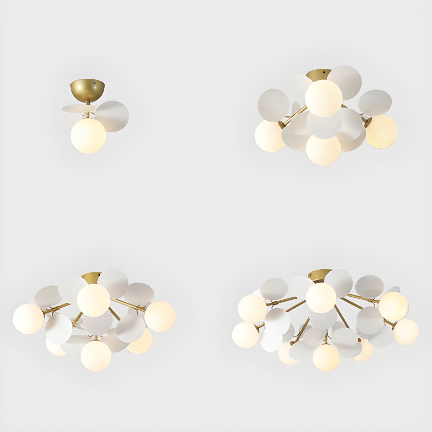 Solara Ceiling Lamp Round Macaron with Pastel Colors-Neutral Decor