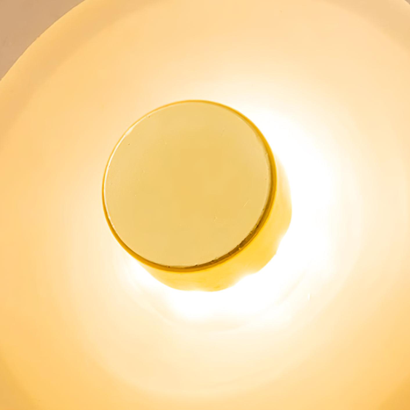 Kira Amber Glass Wall Light-Neutral Decor