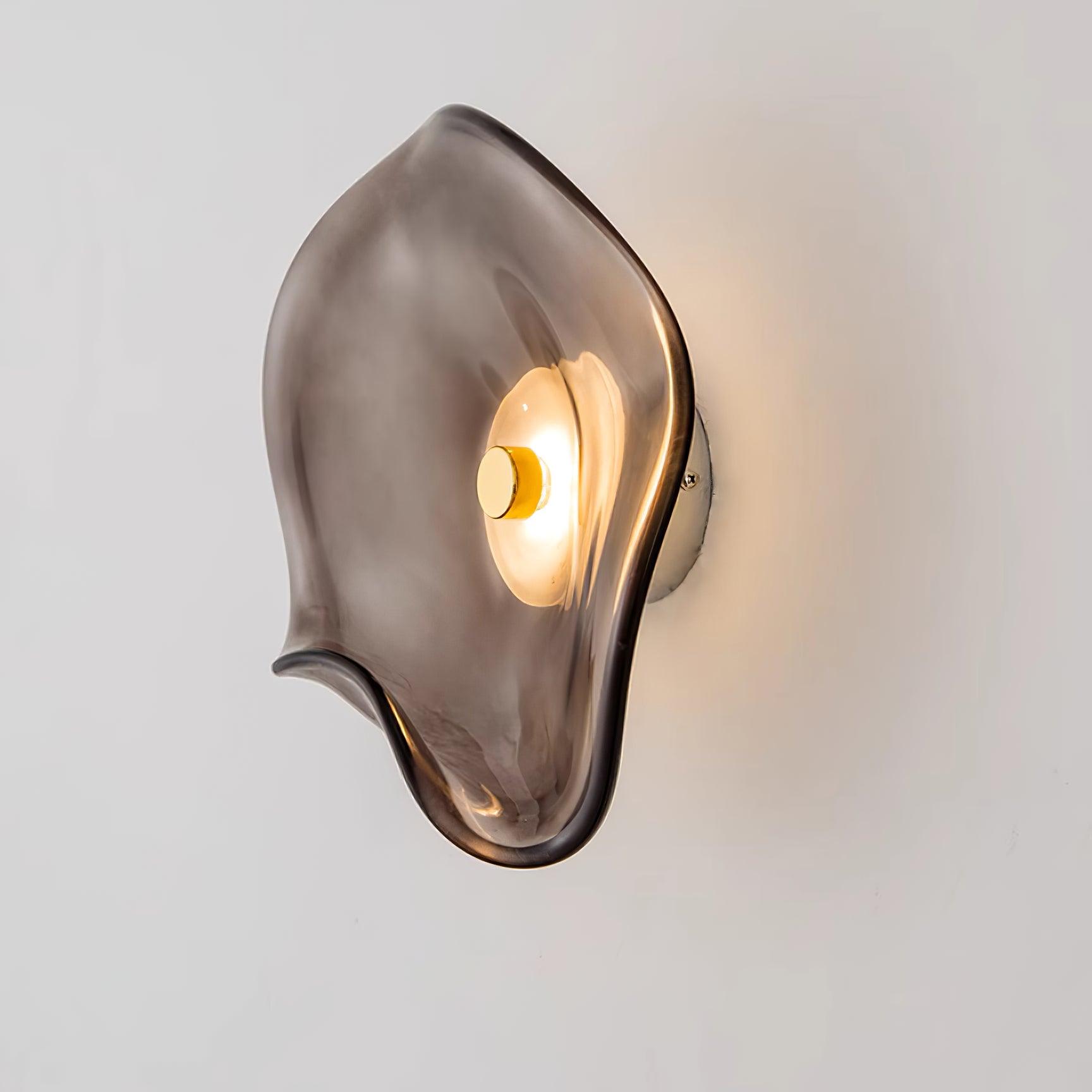 Lunara Amber Glass Wall Light
