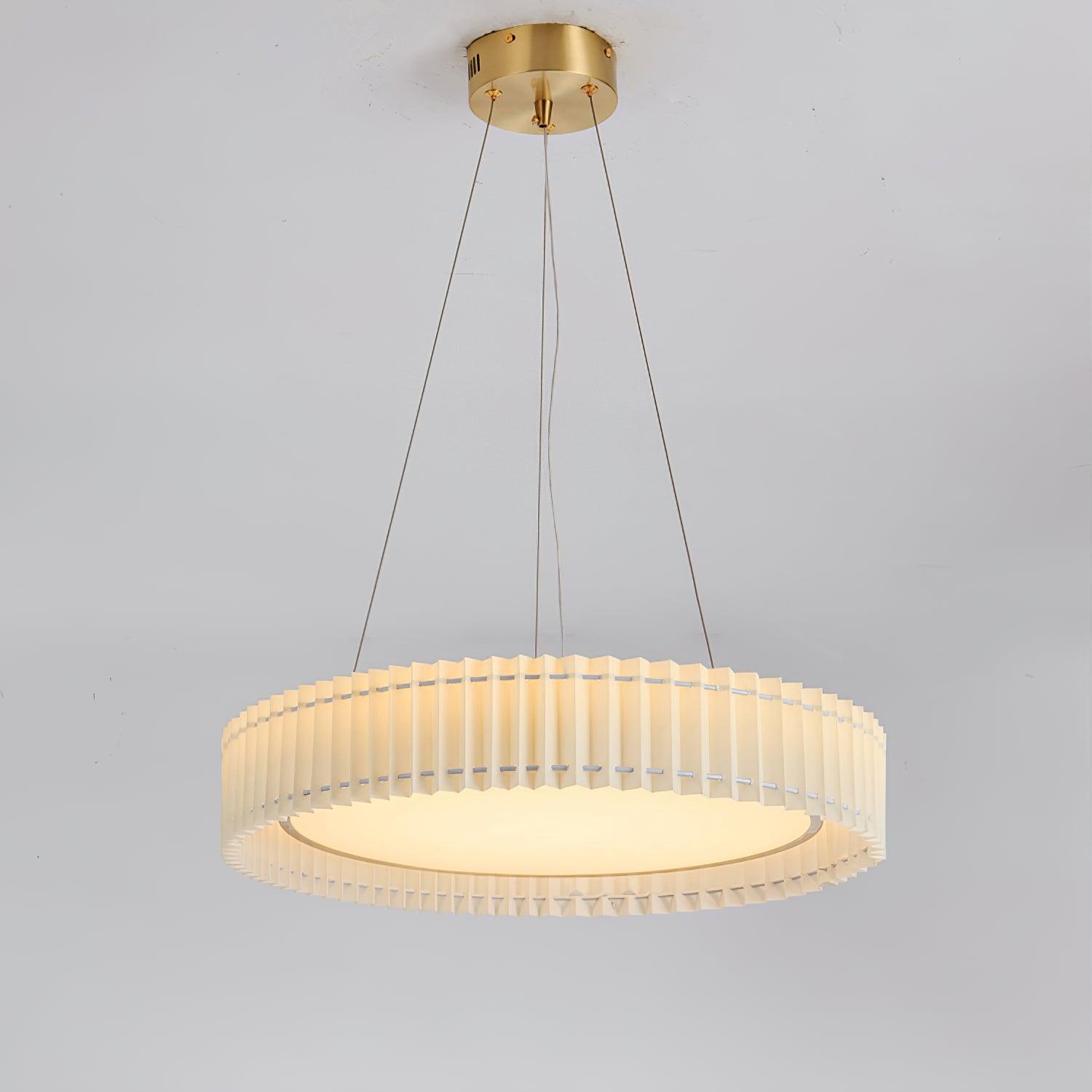 Cudo Fabric Cozy Pendant Lamp-Neutral Decor