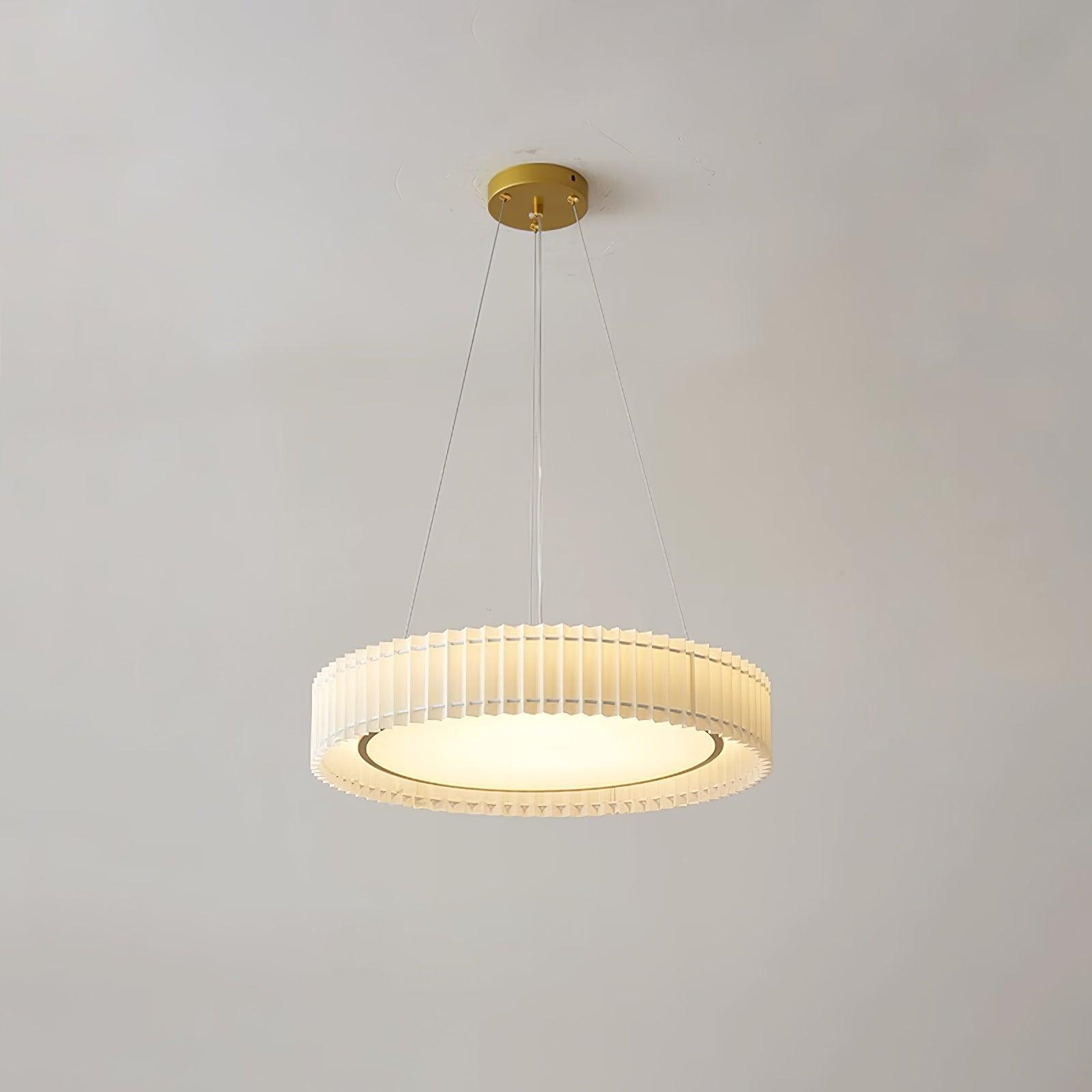 Cudo Fabric Cozy Pendant Lamp-Neutral Decor