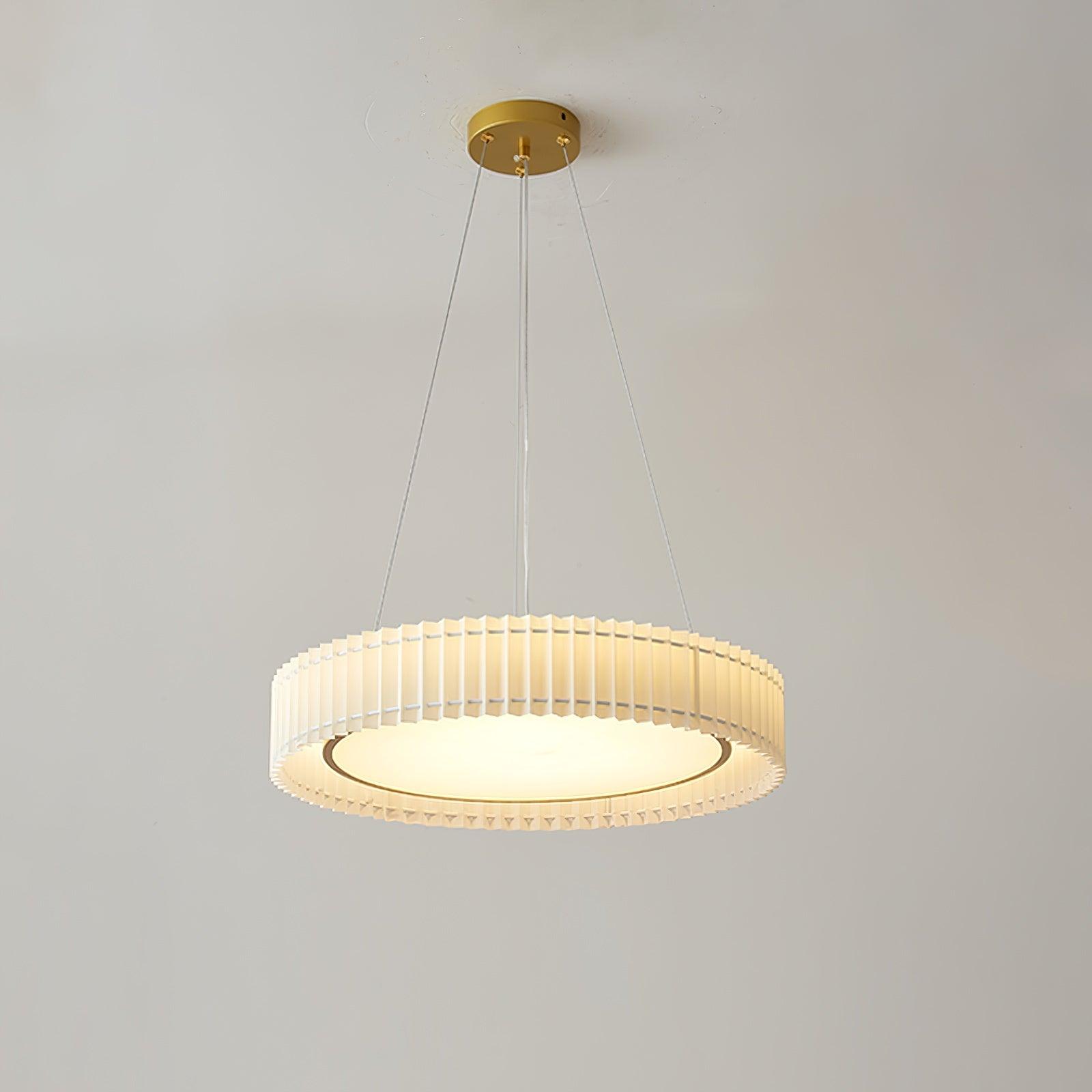 Cudo Fabric Cozy Pendant Lamp-Neutral Decor