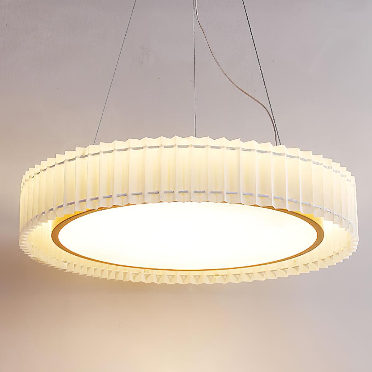 Cudo Fabric Cozy Pendant Lamp-Neutral Decor