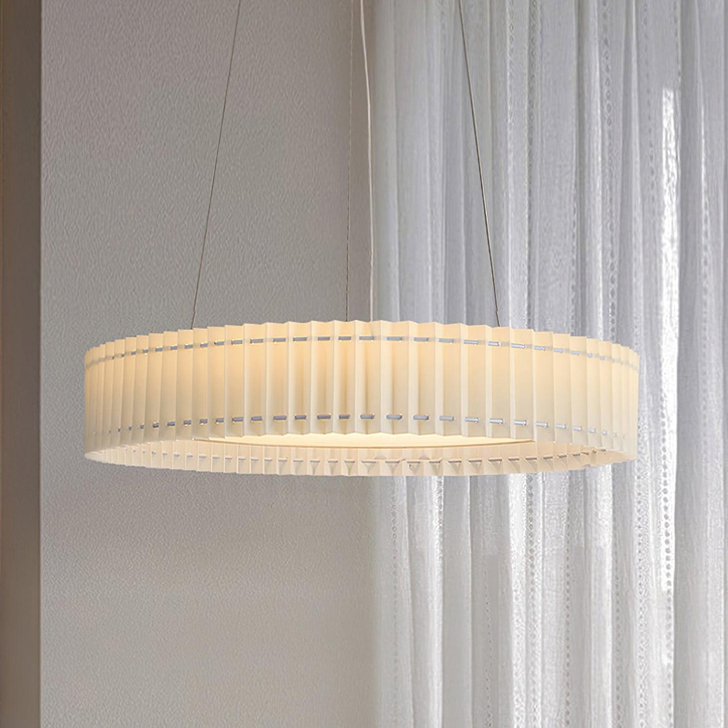 Cudo Fabric Cozy Pendant Lamp-Neutral Decor