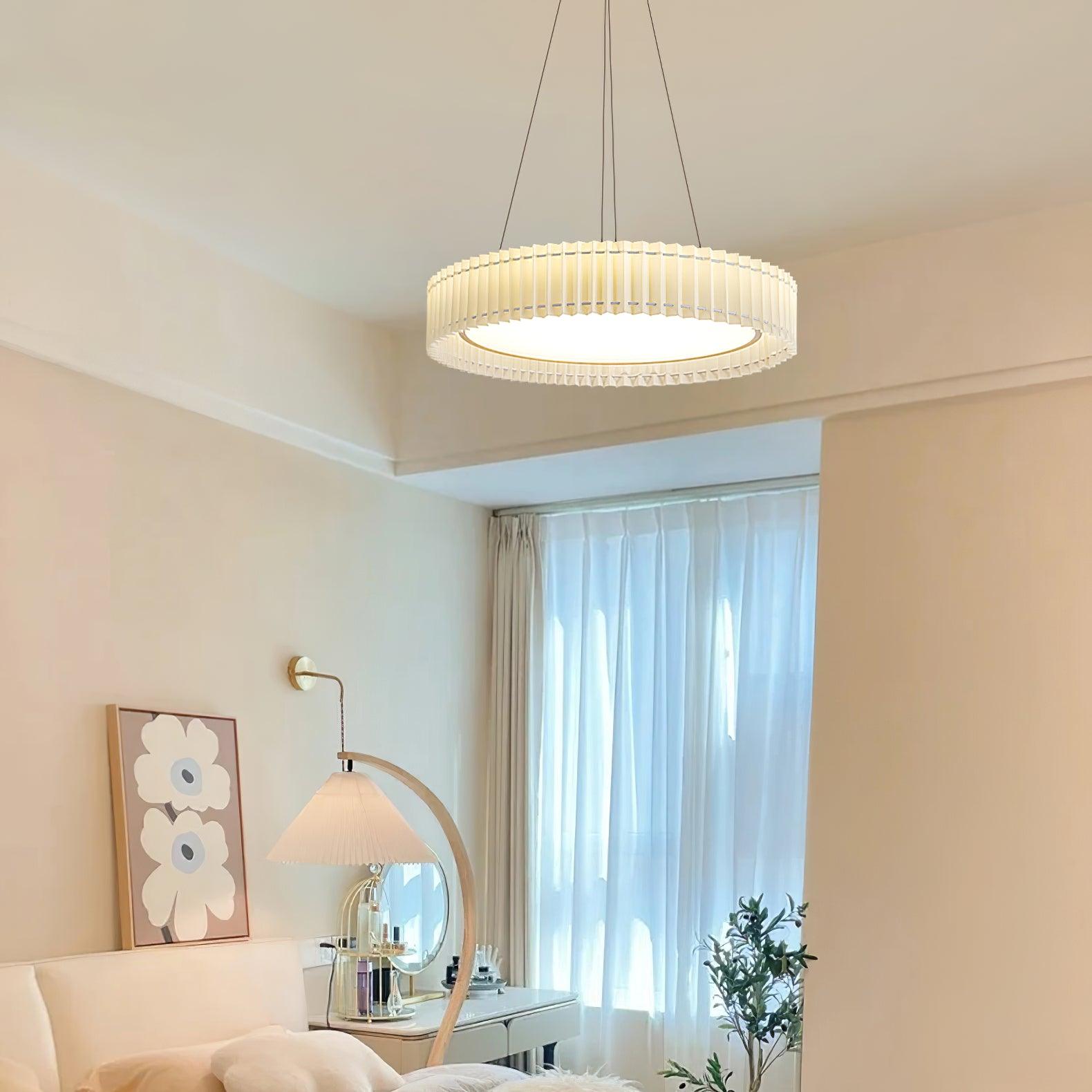 Cudo Fabric Cozy Pendant Lamp-Neutral Decor