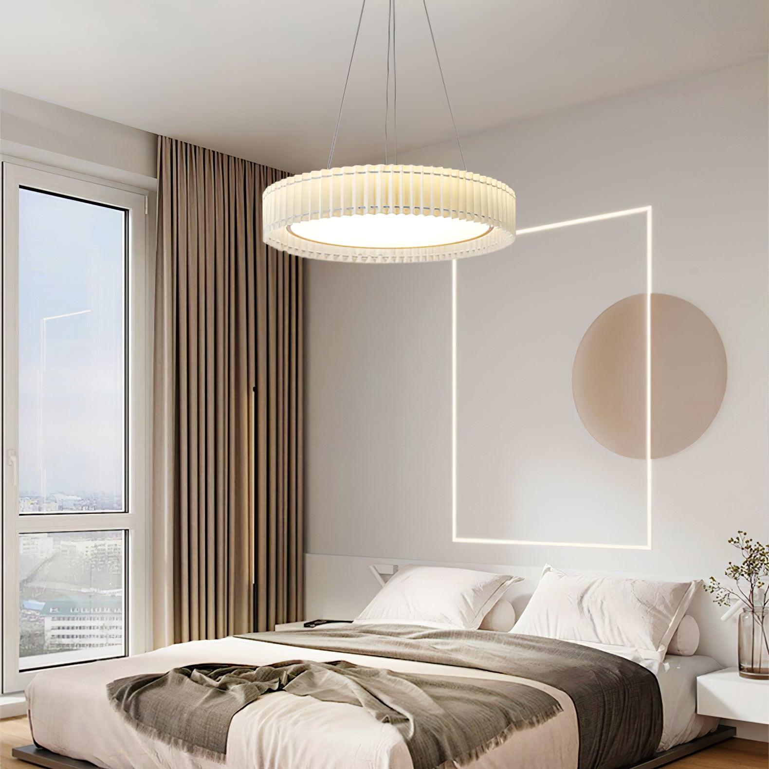 Cudo Fabric Cozy Pendant Lamp-Neutral Decor