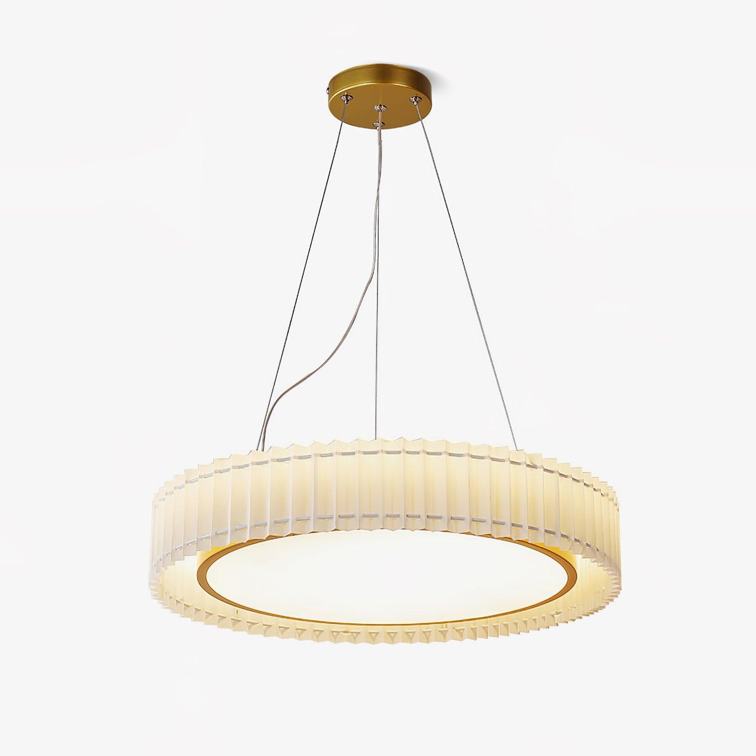 Cudo Fabric Cozy Pendant Lamp-Neutral Decor