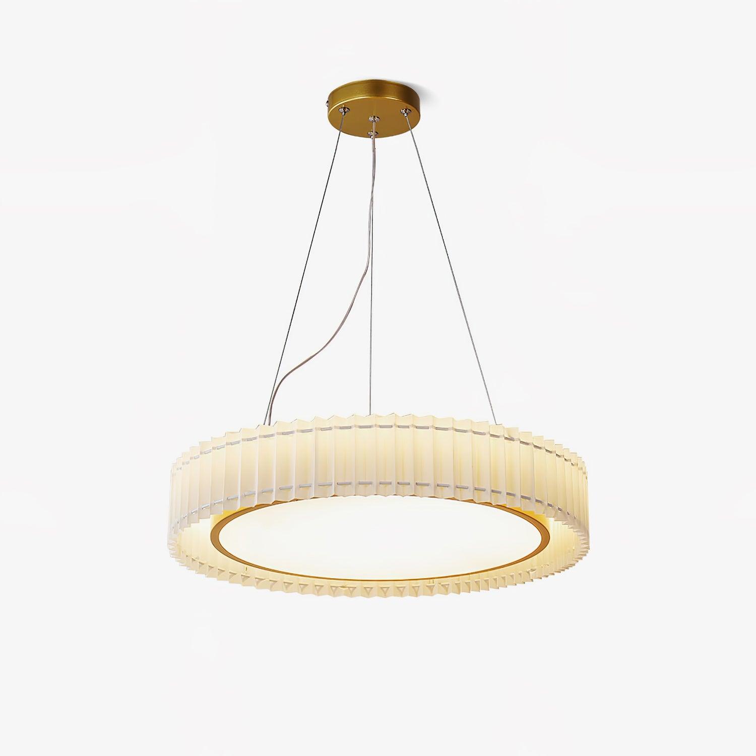 Cudo Fabric Cozy Pendant Lamp-Neutral Decor
