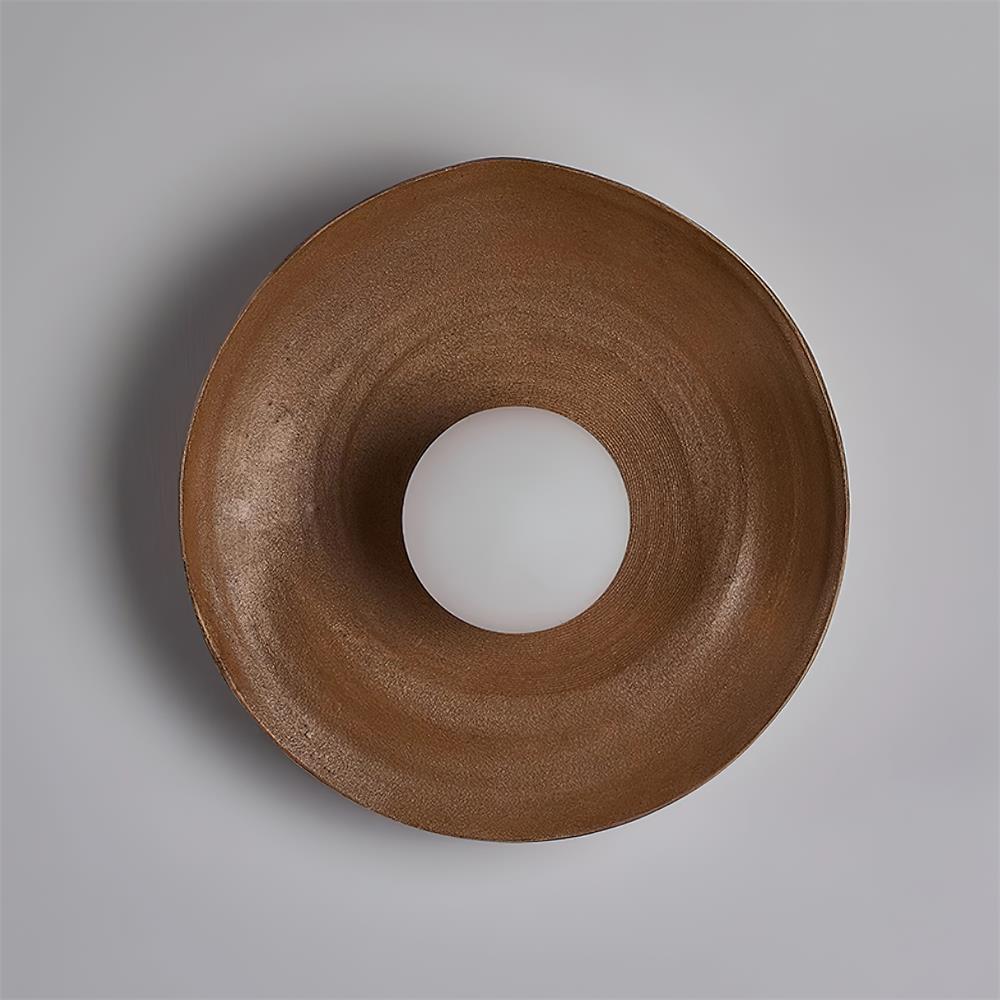 Wall Lamp Fiberglass Globe Nordic