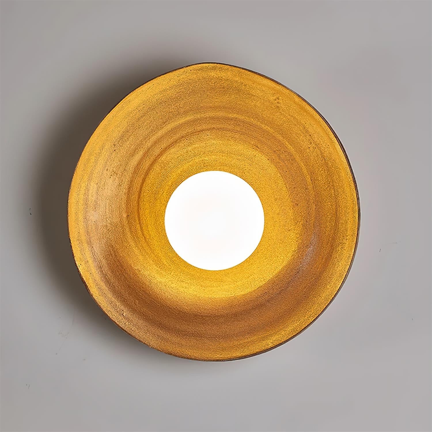 Wall Lamp Fiberglass Globe Nordic