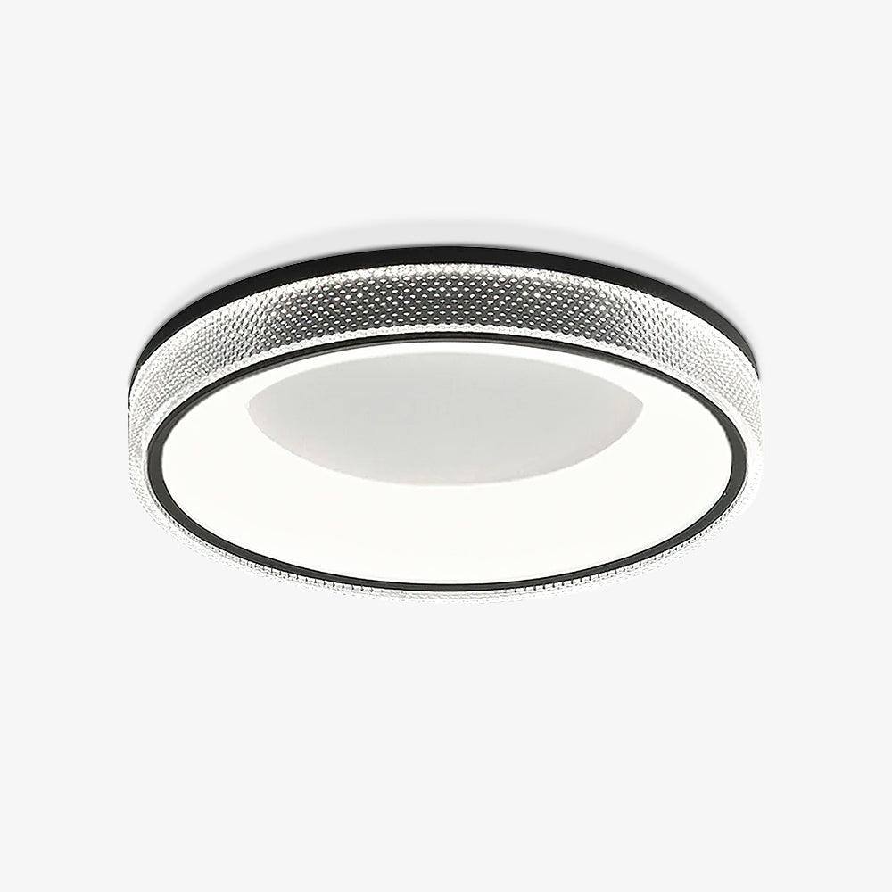 Liroxen Ceiling Lamp Round Recessed Minimalist Warm-Neutral Decor