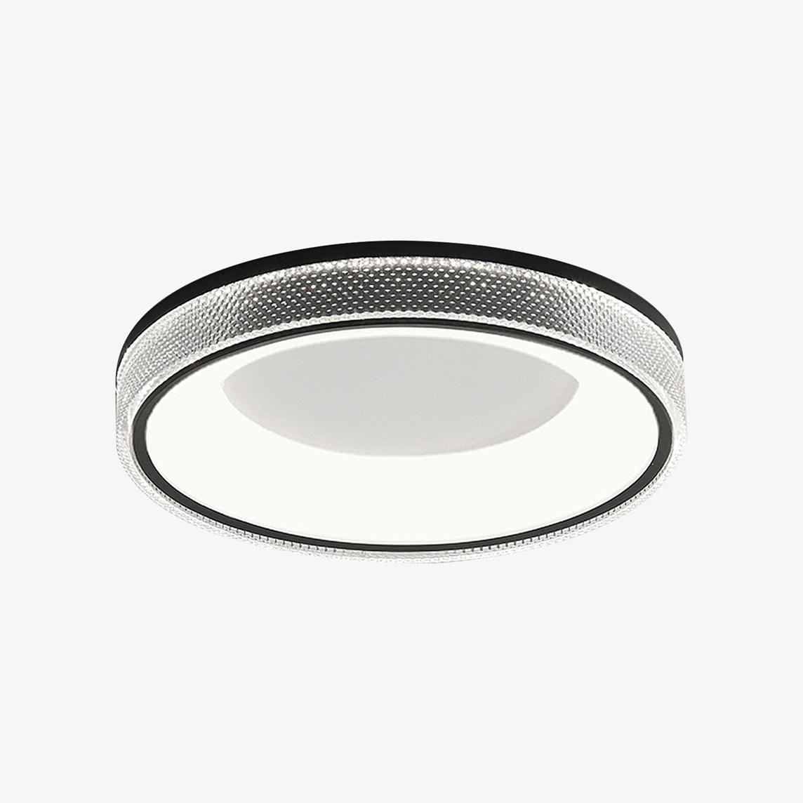 Liroxen Ceiling Lamp Round Recessed Minimalist Warm-Neutral Decor