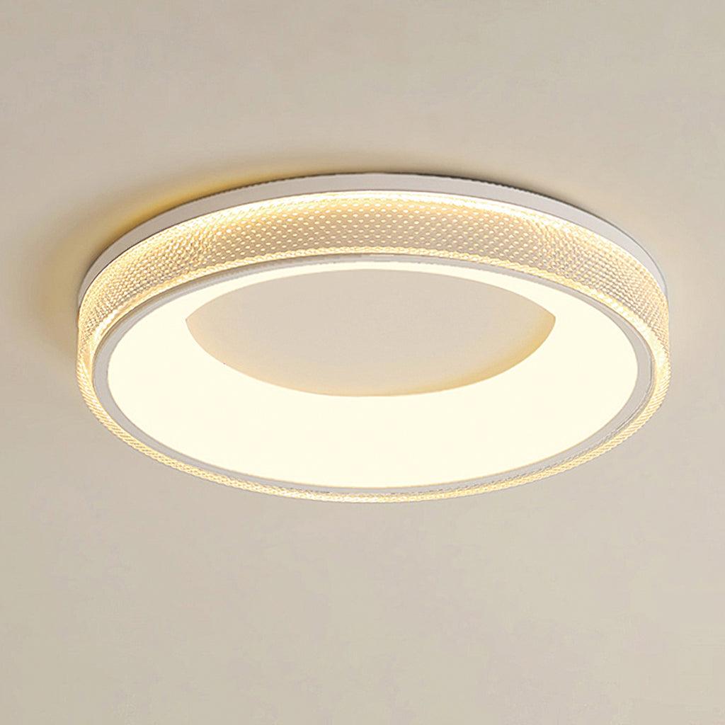 Liroxen Ceiling Lamp Round Recessed Minimalist Warm-Neutral Decor