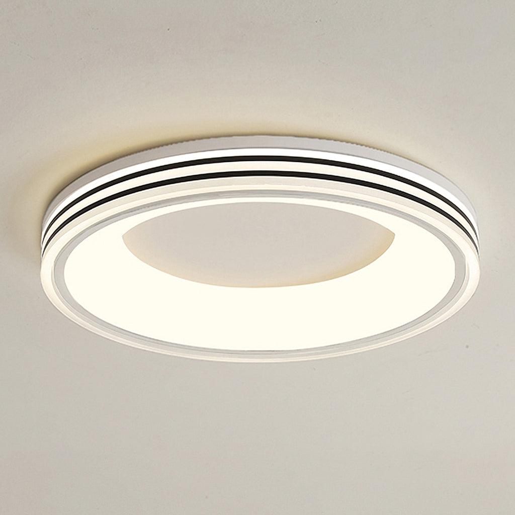 Liroxen Ceiling Lamp Round Recessed Minimalist Warm-Neutral Decor