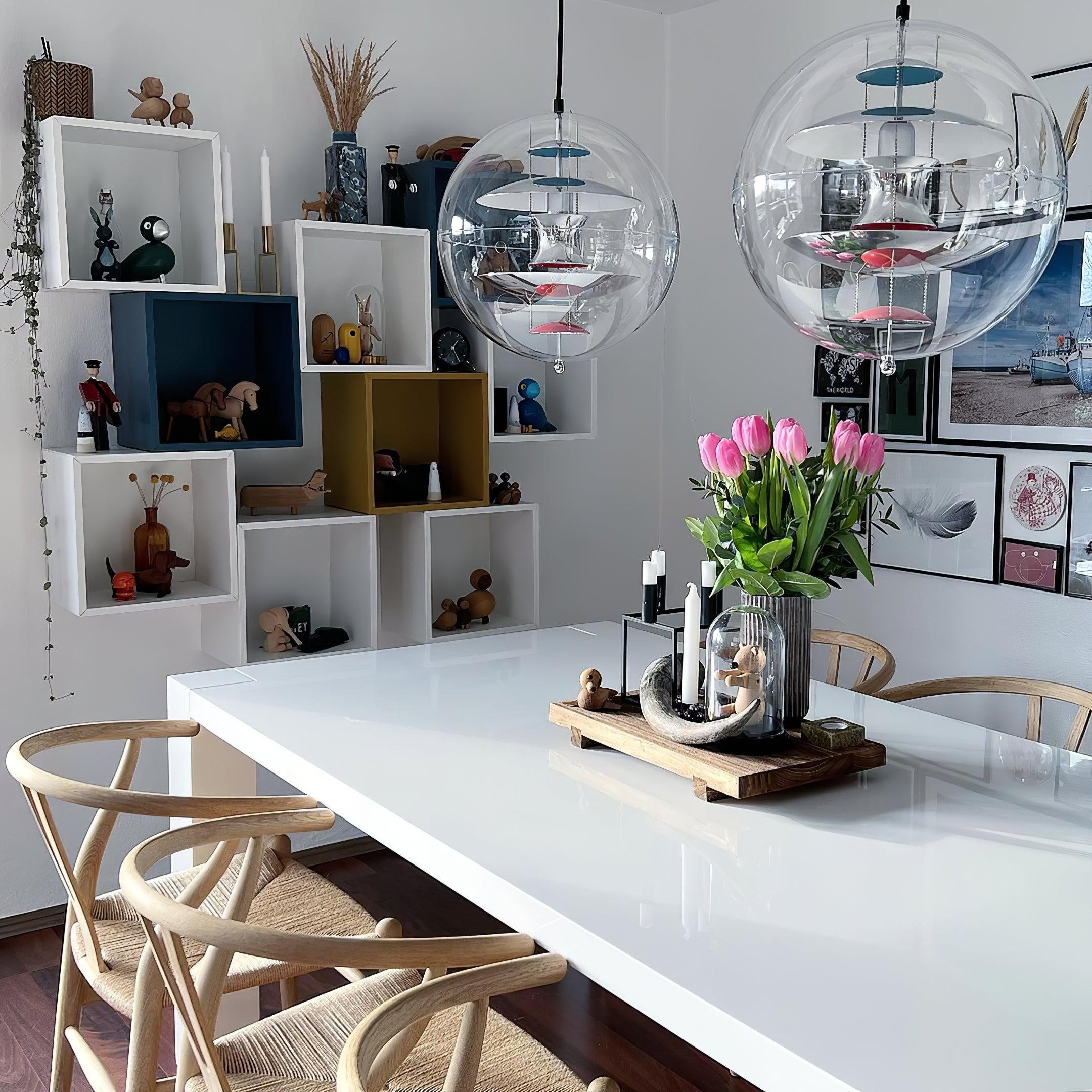 Gyan Futuristic Pendant Lamp-Neutral Decor