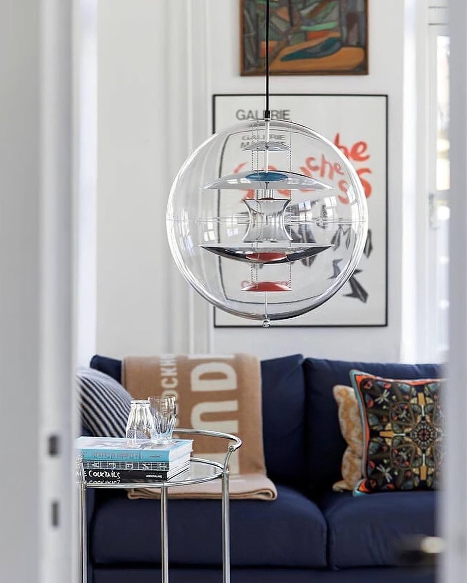 Gyan Futuristic Pendant Lamp-Neutral Decor