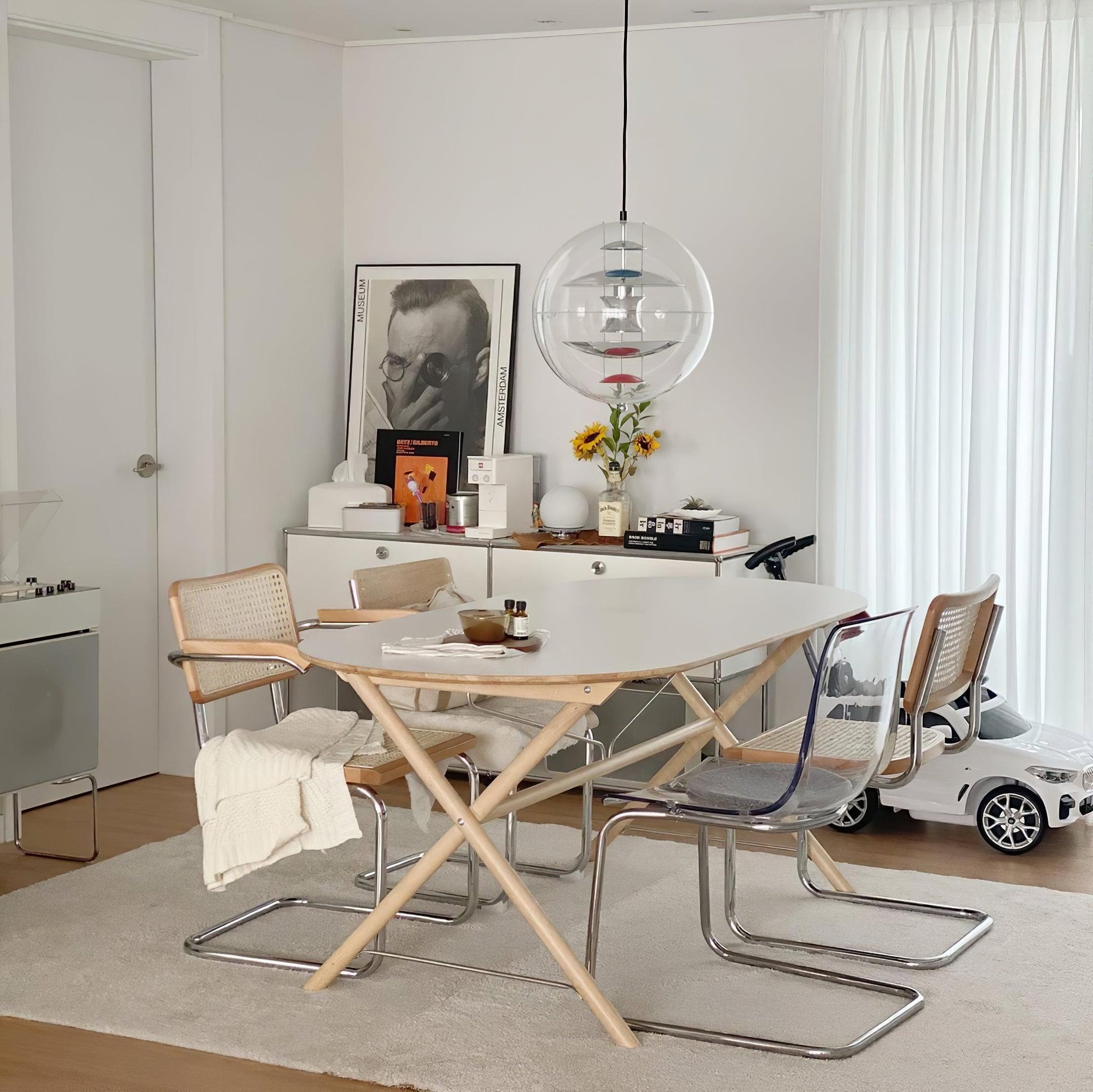 Gyan Futuristic Pendant Lamp-Neutral Decor
