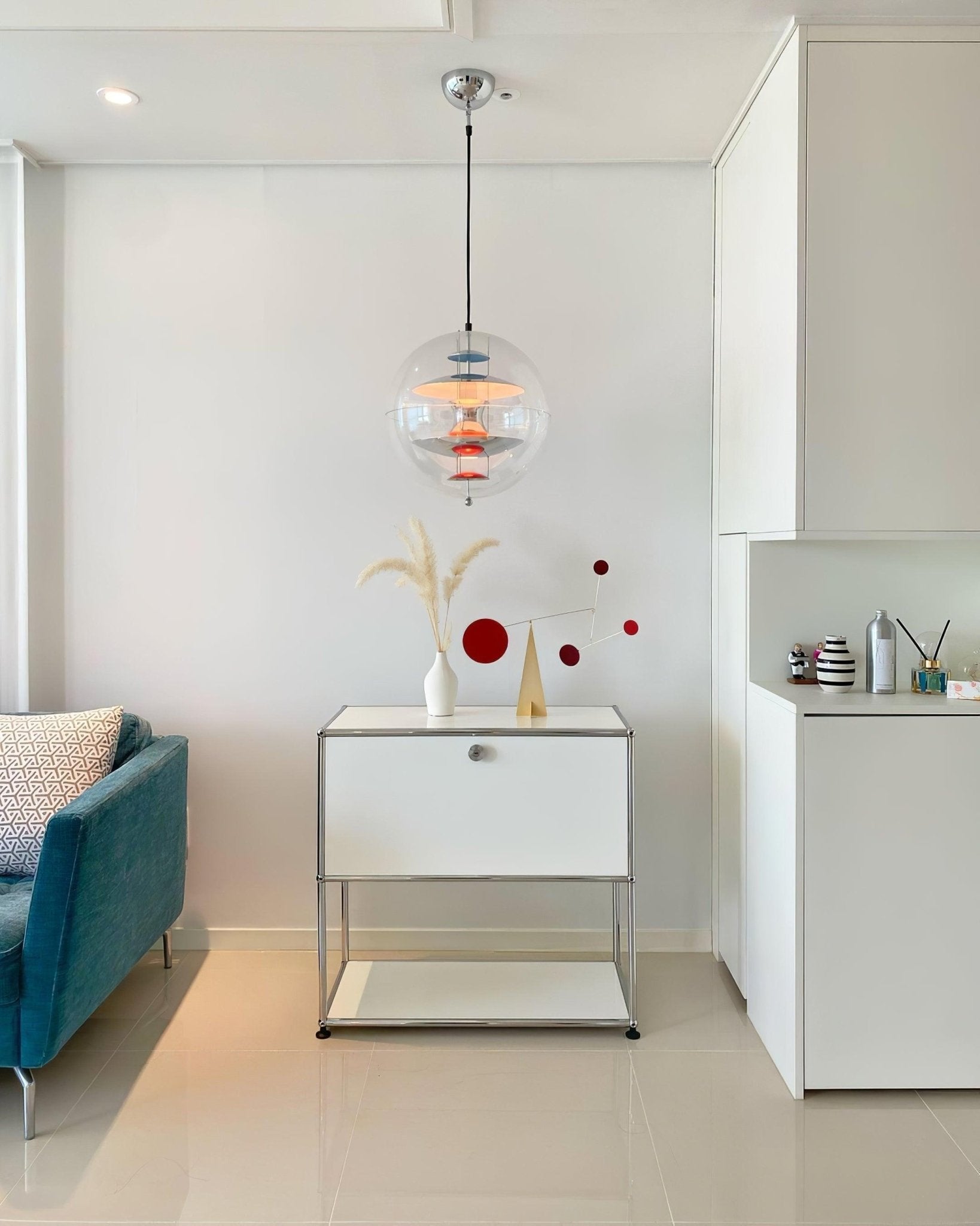 Gyan Futuristic Pendant Lamp-Neutral Decor