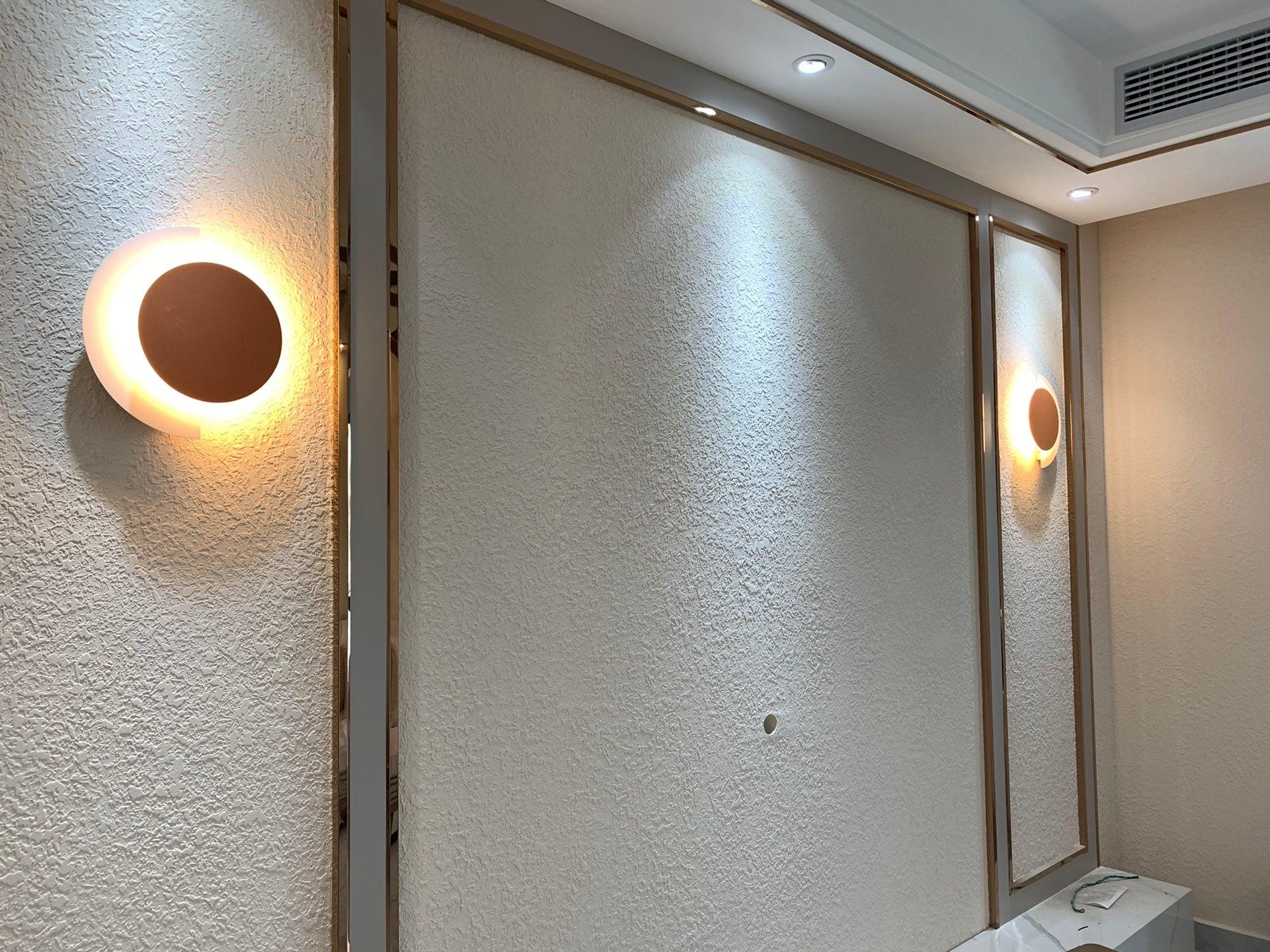 Lustra Wall Lamp Abstract Ring-Neutral Decor