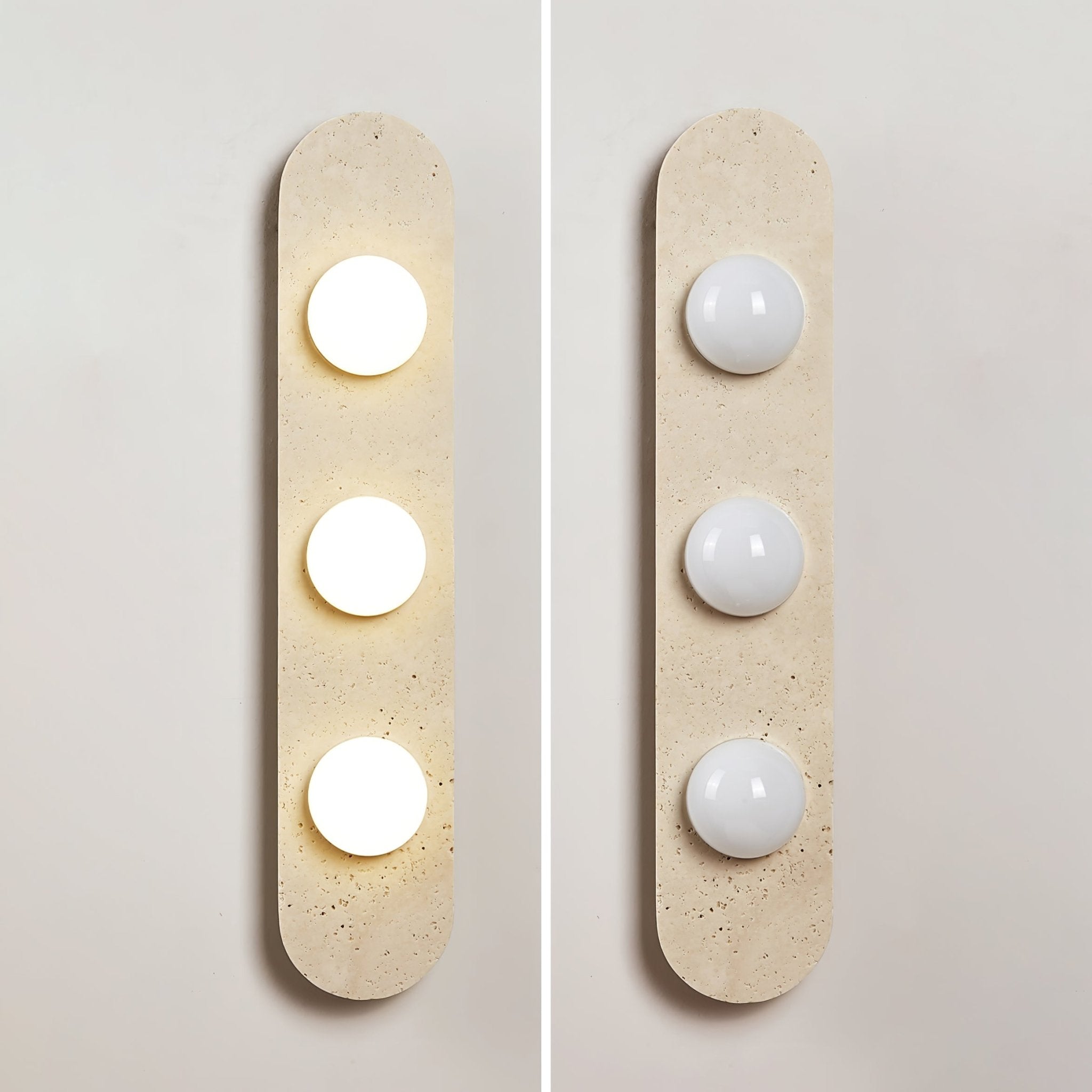 Zasoliel Minimalist Travertine Wall Light-Neutral Decor