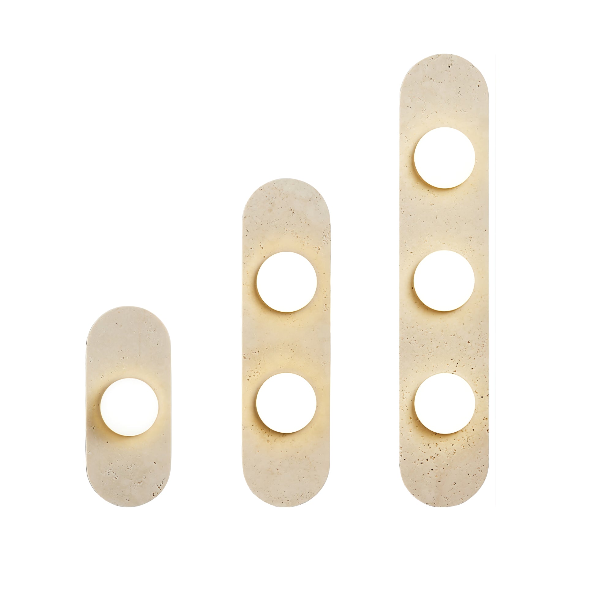 Zasoliel Minimalist Travertine Wall Light-Neutral Decor