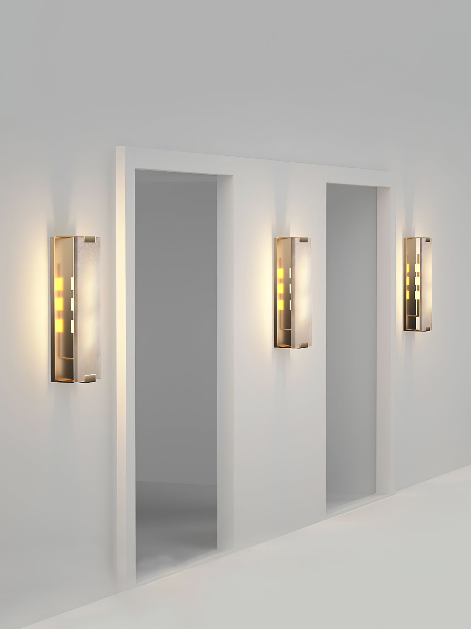 Velen Wall Lamp Alabaster Panel Glow-Neutral Decor