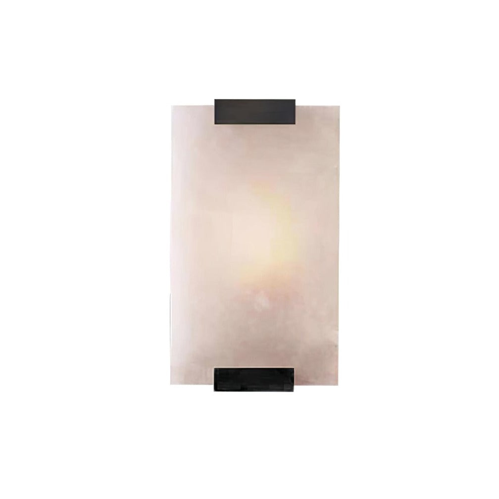 Velen Wall Lamp Alabaster Panel Glow-Neutral Decor