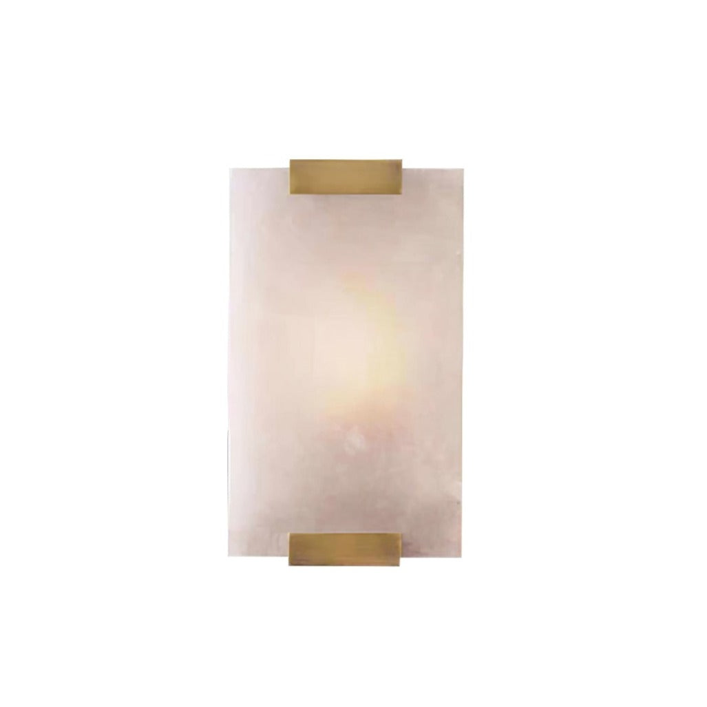 Velen Wall Lamp Alabaster Panel Glow-Neutral Decor
