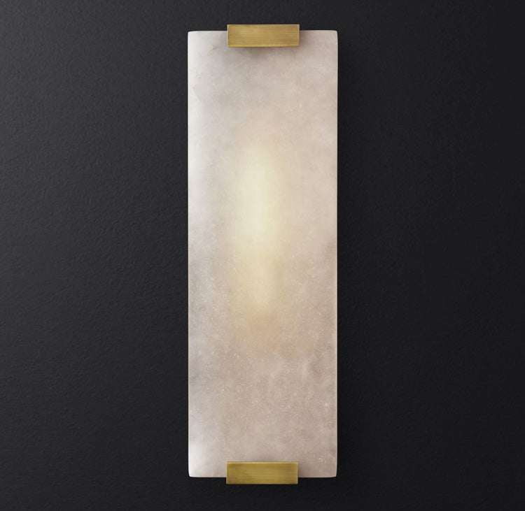 Roux Wall Lamp Alabaster Panel Glow