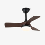 Orlen Minimalist Wood Ceiling Fan Light-Neutral Decor