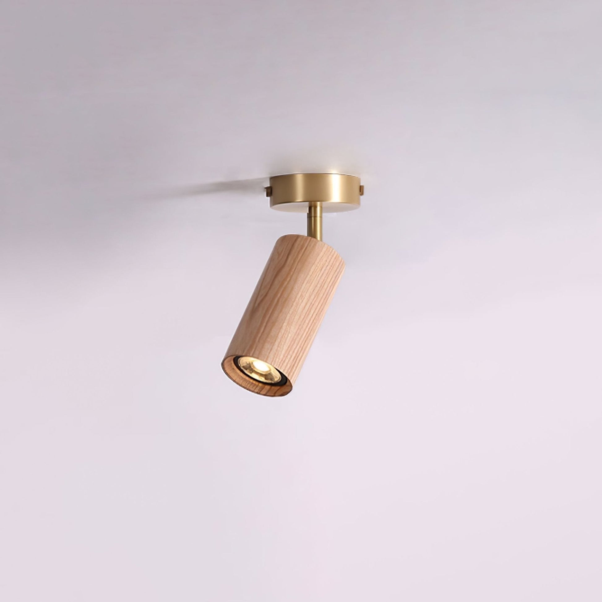 Usolila Modern Minimalist Wood Ceiling Light-Neutral Decor