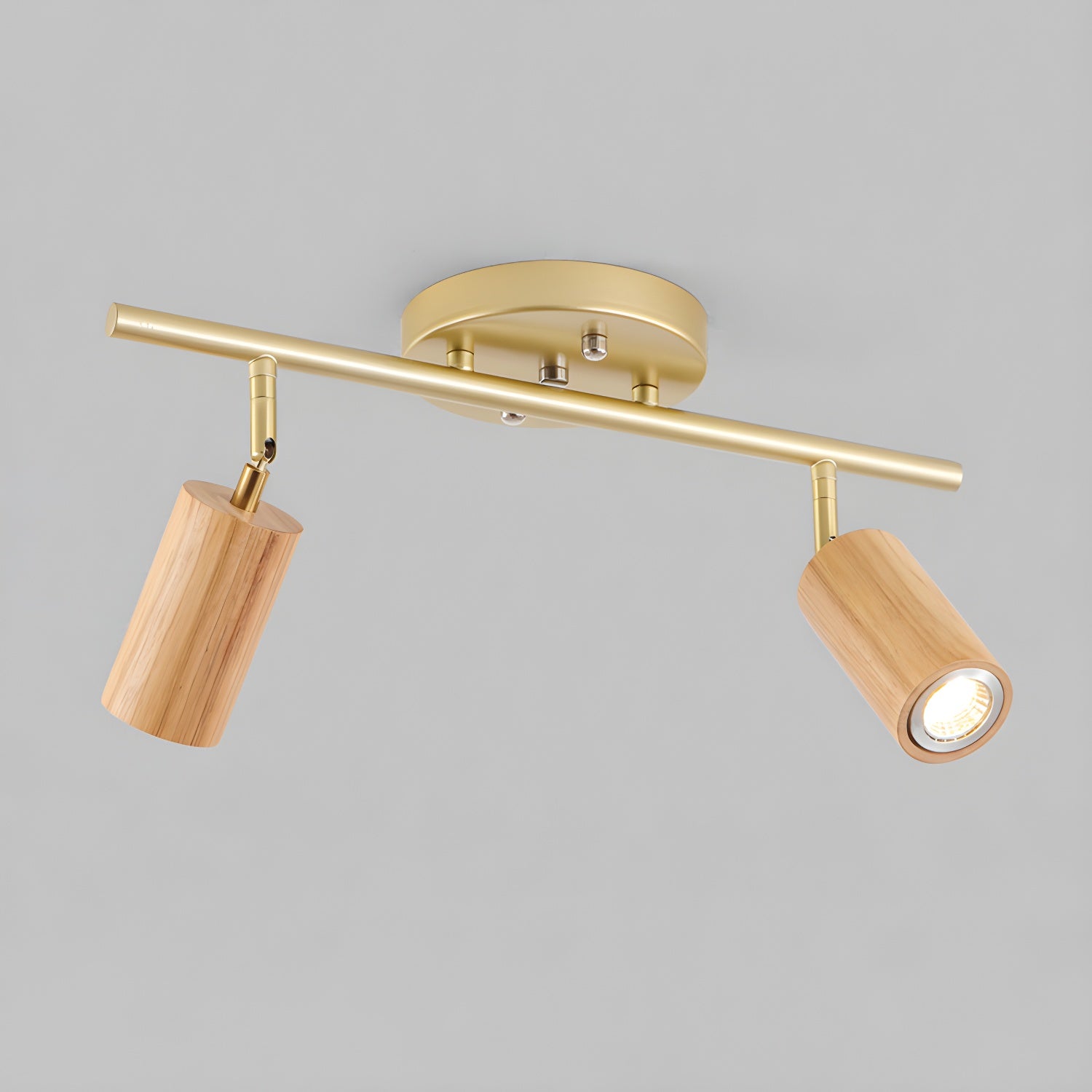 Usolila Modern Minimalist Wood Ceiling Light-Neutral Decor