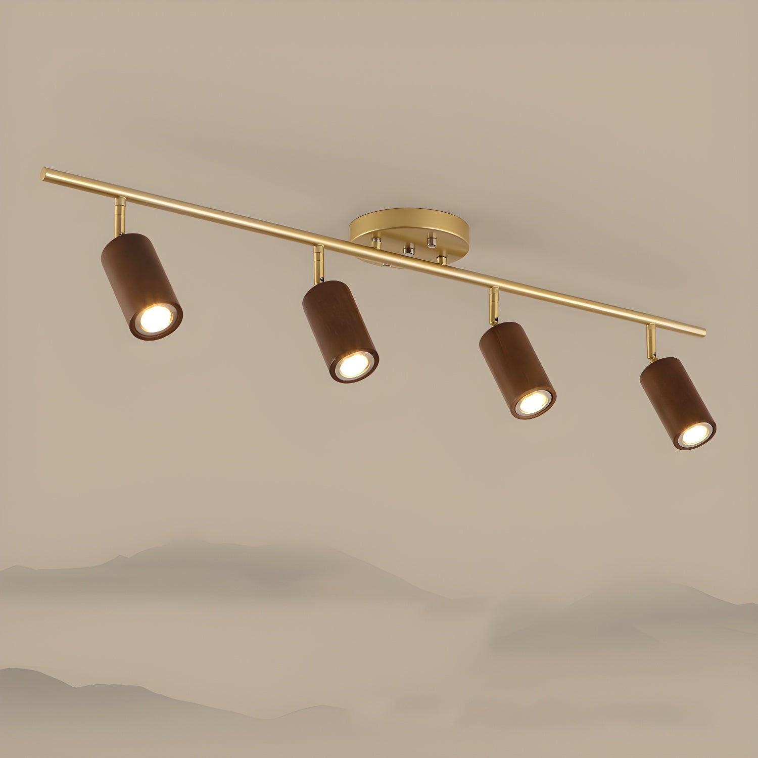 Usolila Modern Minimalist Wood Ceiling Light-Neutral Decor