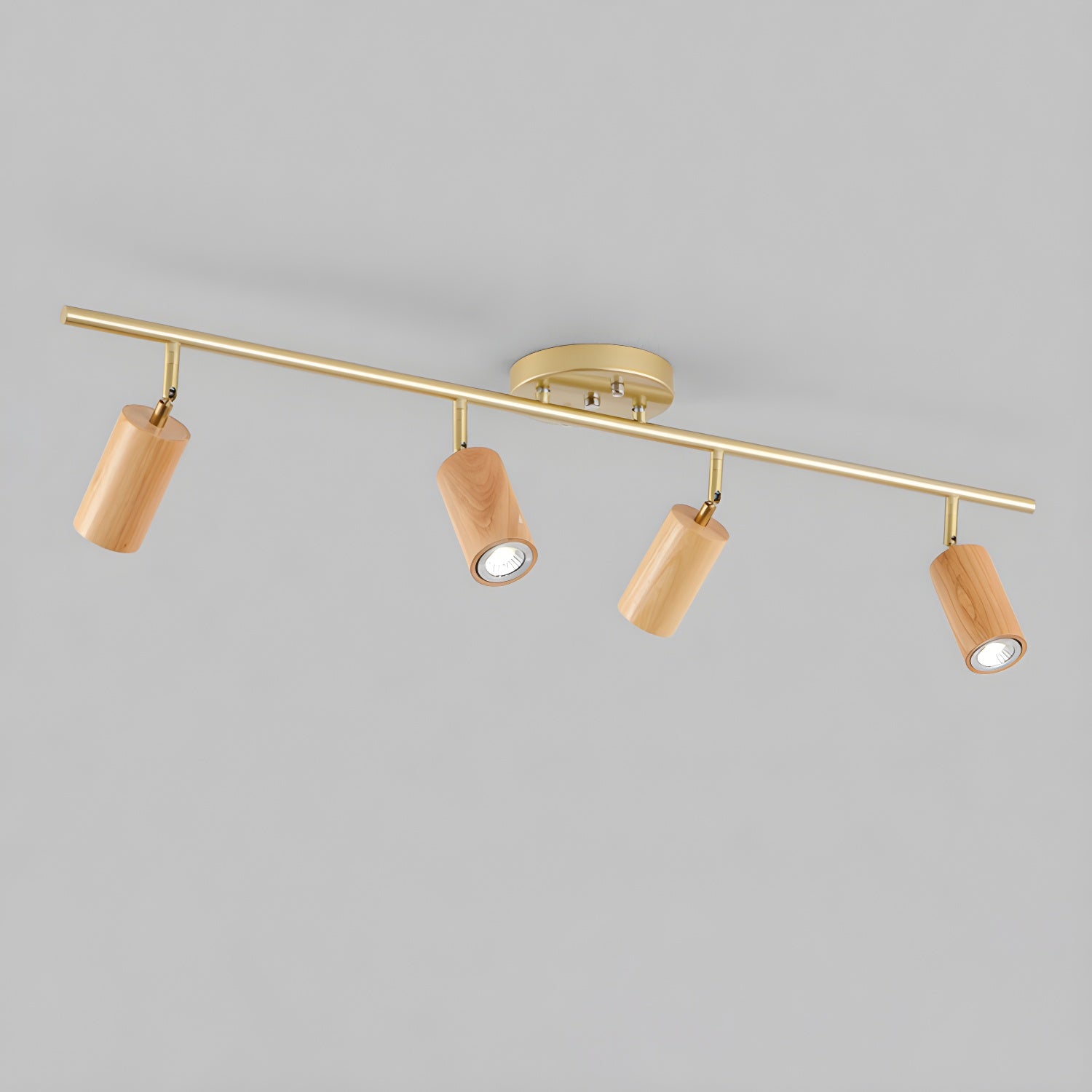 Usolila Modern Minimalist Wood Ceiling Light-Neutral Decor