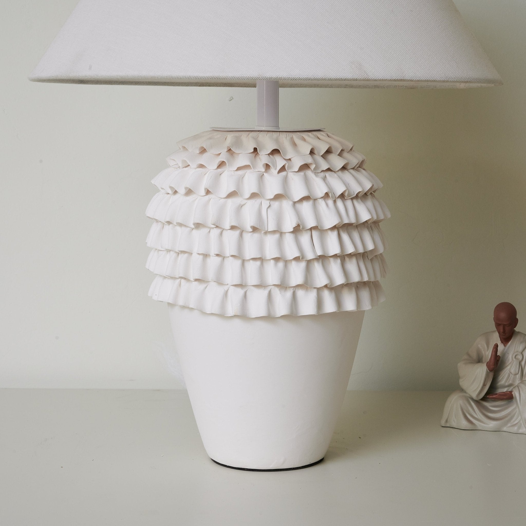 Jonathan Modern Ceramics Table Lamp-Neutral Decor