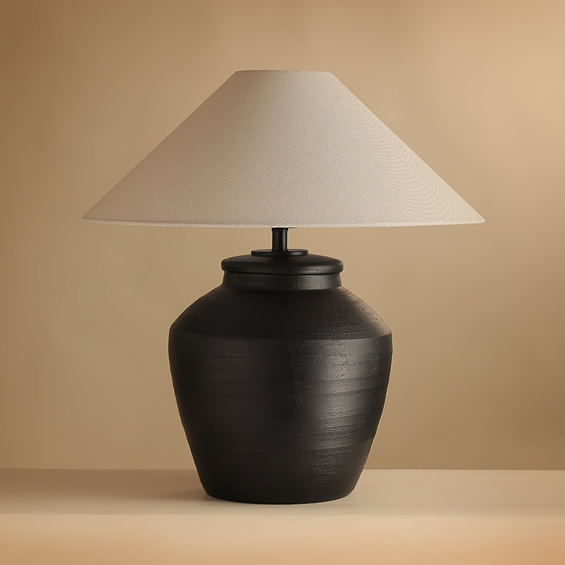 Silas Modern Ceramics Table Lamp-Neutral Decor