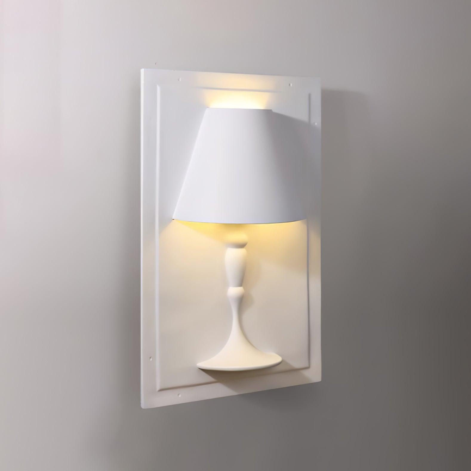 Axoris Individual Creativity Picture Plaster Wall Lamp-Neutral Decor