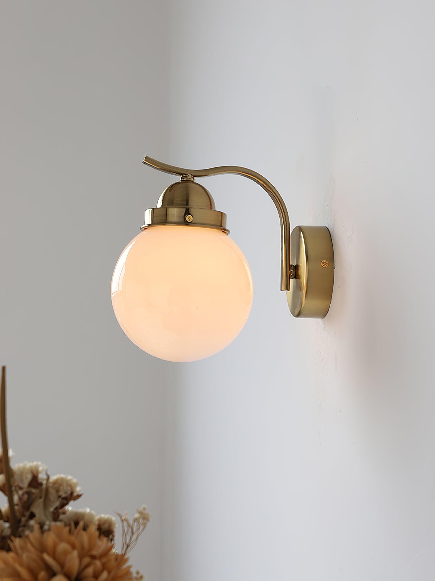 Avrinir Modern Minimalist Glass Wall Lamp-Neutral Decor