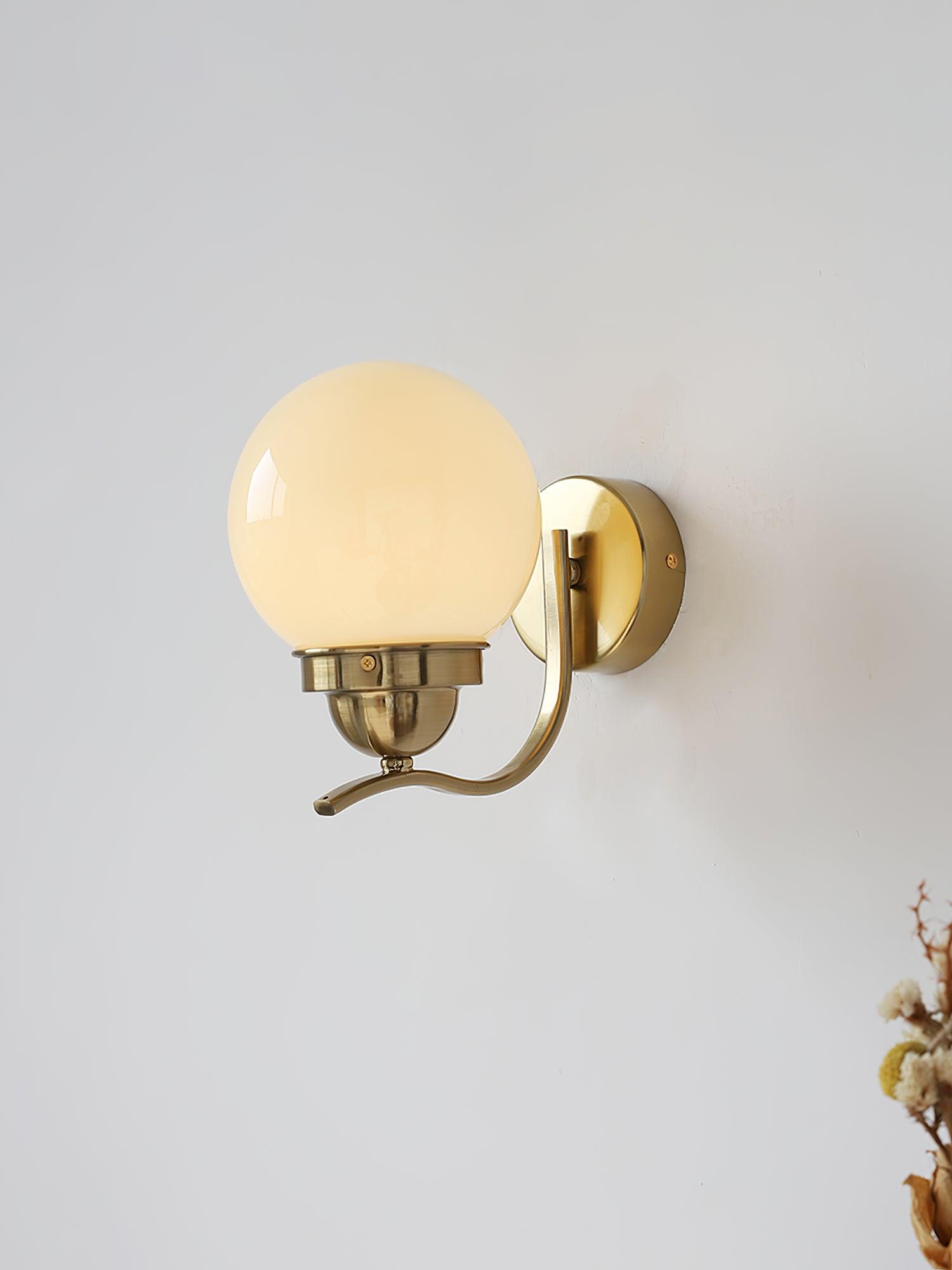 Avrinir Modern Minimalist Glass Wall Lamp-Neutral Decor