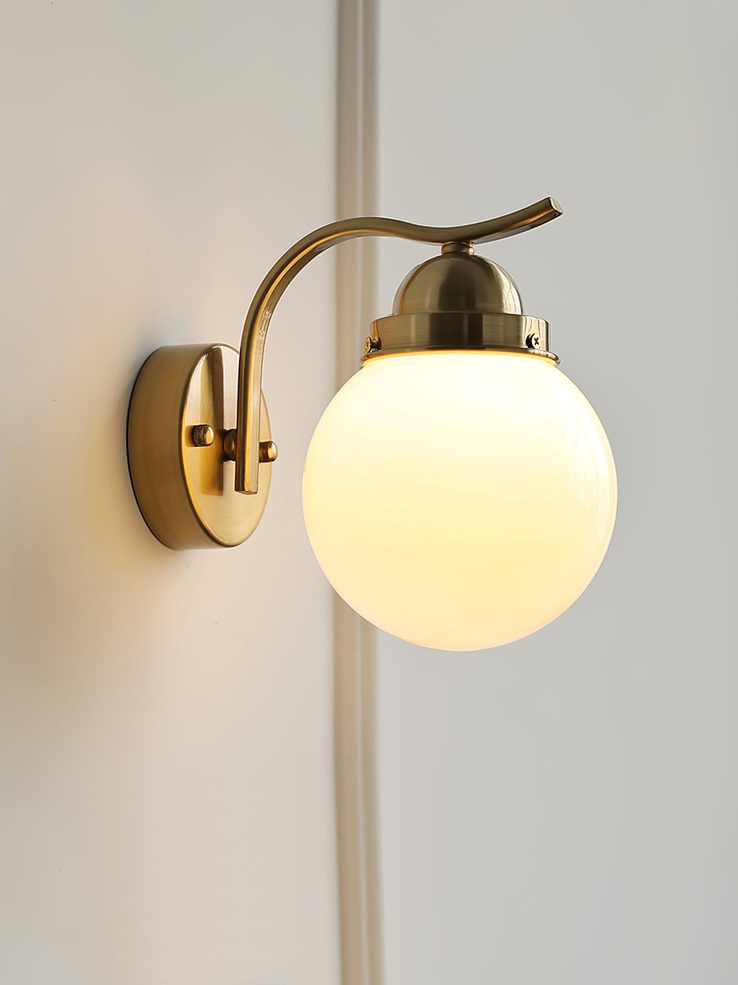 Avrinir Modern Minimalist Glass Wall Lamp-Neutral Decor
