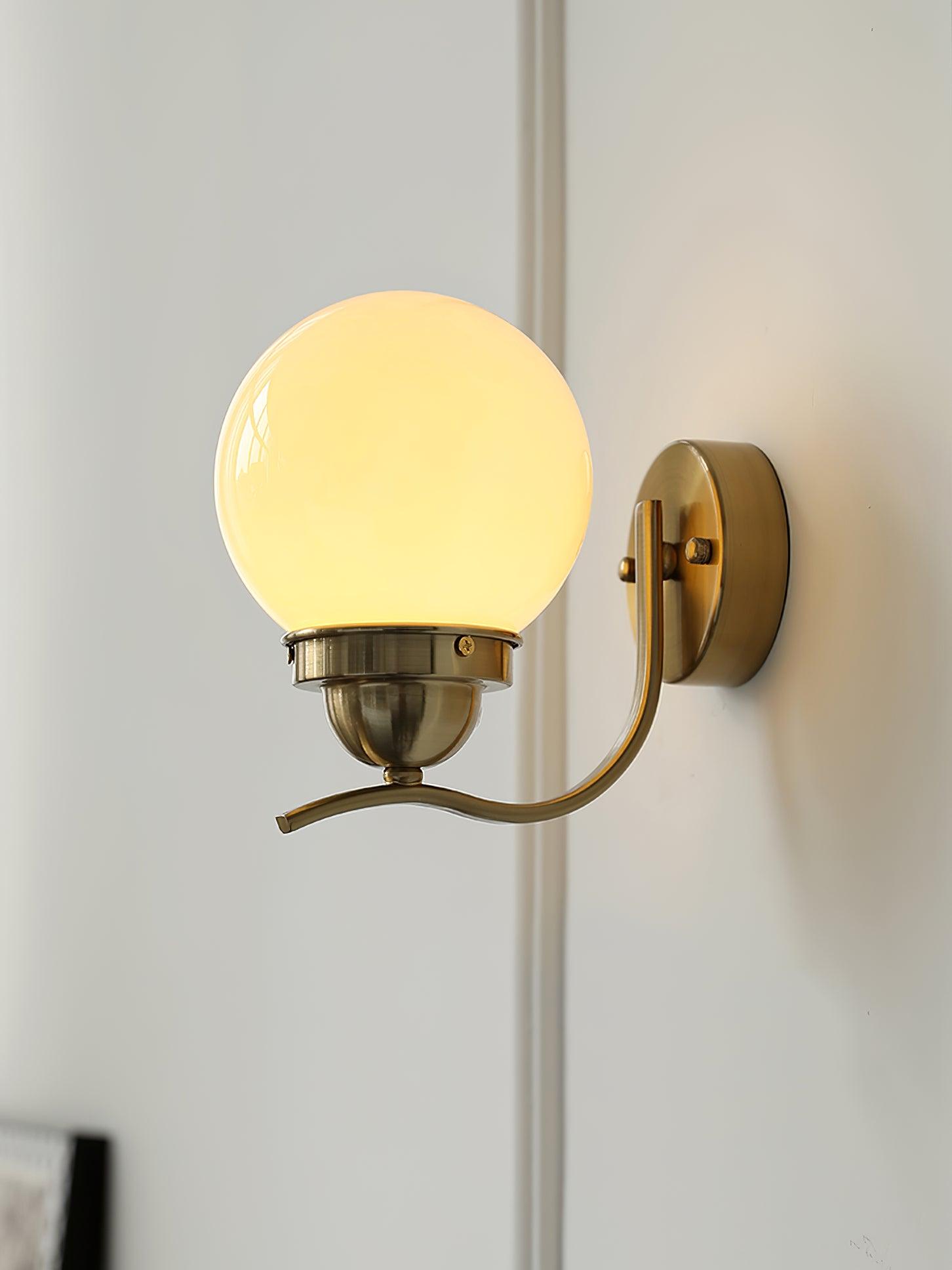 Avrinir Modern Minimalist Glass Wall Lamp-Neutral Decor
