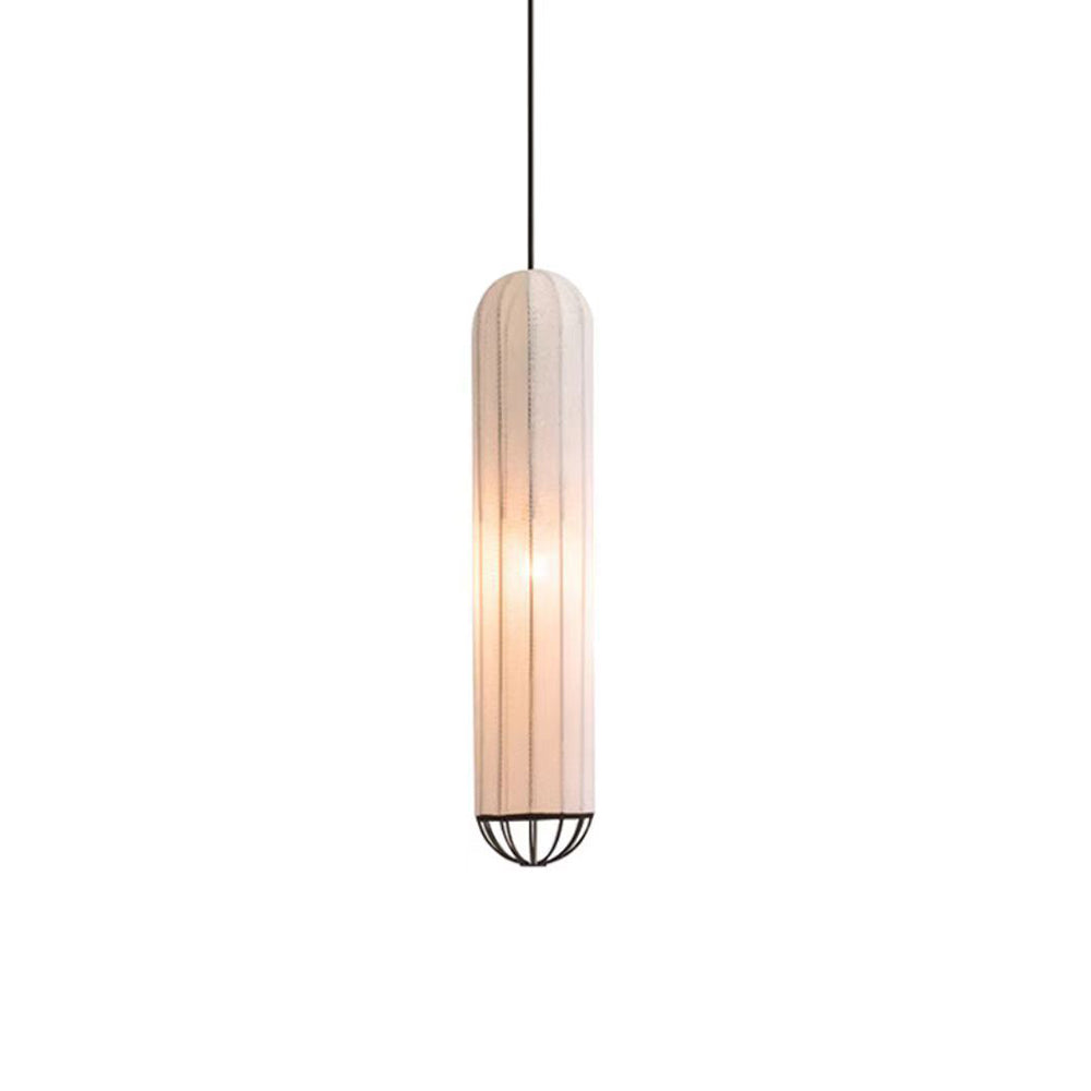 Ritta Pendant Light, Fabric - Neutral Decor