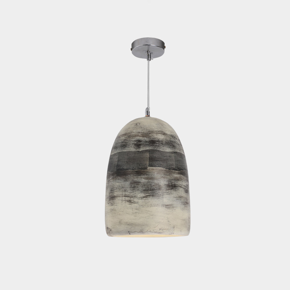 Arisha Rock Art Deco Pendant Light, 3 Color - Neutral Decor