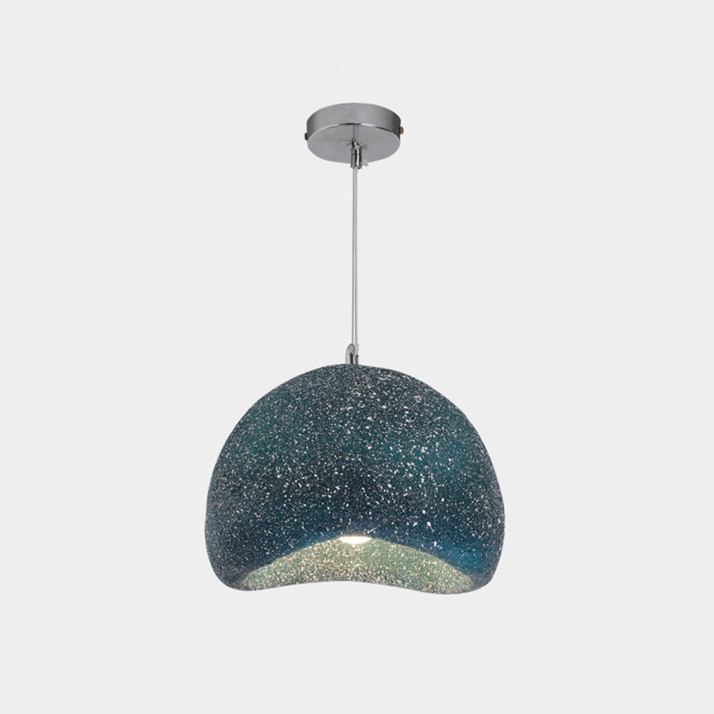 Avi Wabi Sabi Bread Shape Resin Pendant Light, 2 Color - Neutral Decor