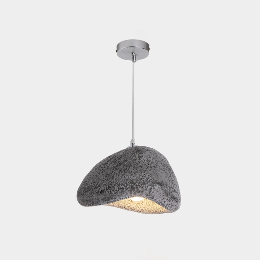 Avi Wabi Sabi Bread Shape Resin Pendant Light, Resin, 4 Color - Neutral Decor