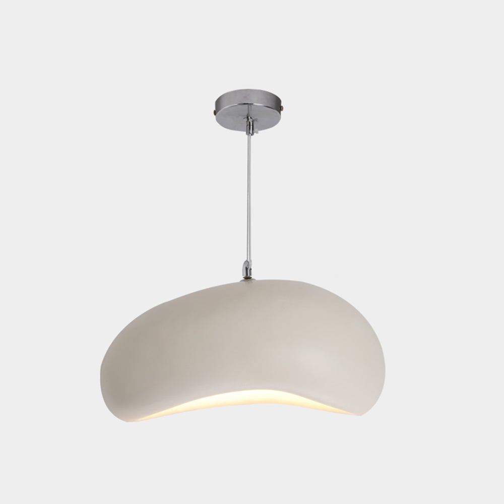 Avi Wabi Sabi Bread Shape Resin Pendant Light, 4 Color - Neutral Decor