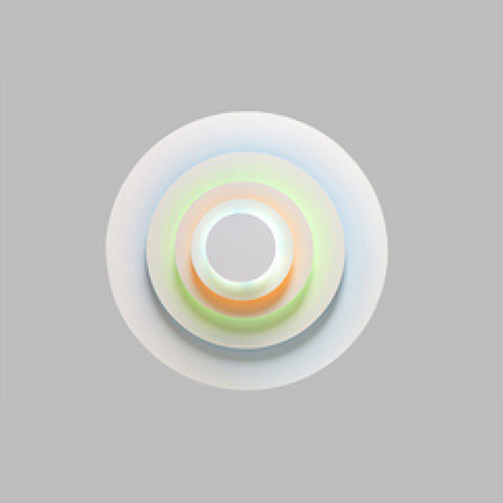 Aria Circular 3-in-1 Colorful LED Wall Lamp - Neutral Decor
