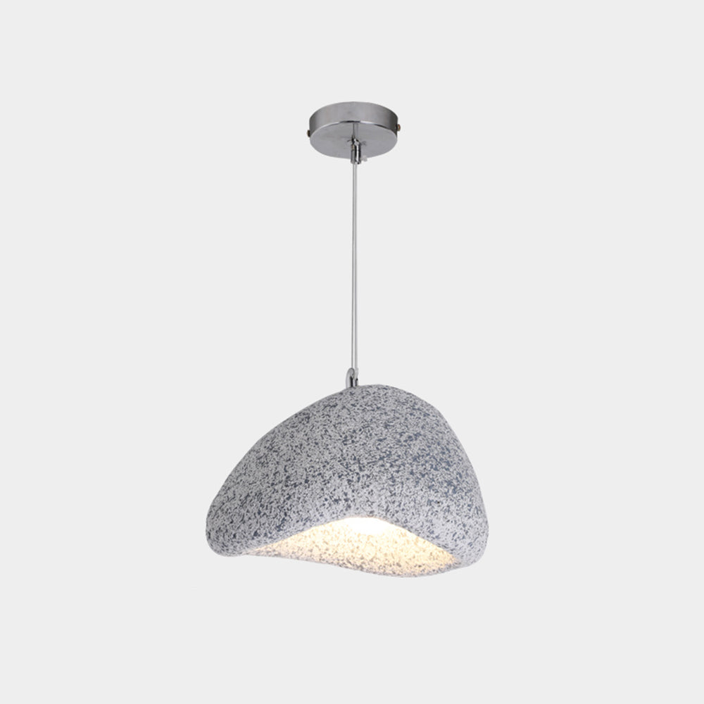 Avi Wabi Sabi Bread Shape Resin Pendant Light, Resin, 4 Color - Neutral Decor