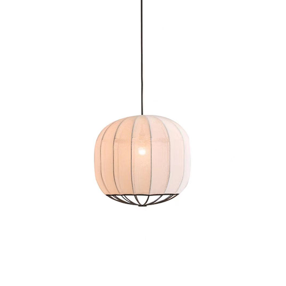 Ritta Pendant Light, Fabric - Neutral Decor