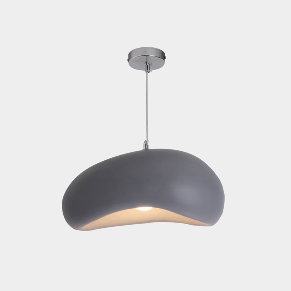 Avi Wabi Sabi Bread Shape Resin Pendant Light, 4 Color - Neutral Decor